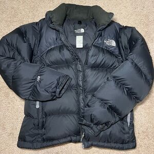 Black North Face 1996 Retro Nuptse Puffer Coat